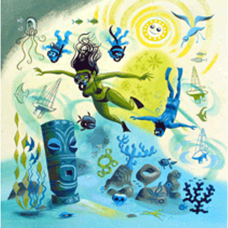 Aqua Tiki by Miles Thompson