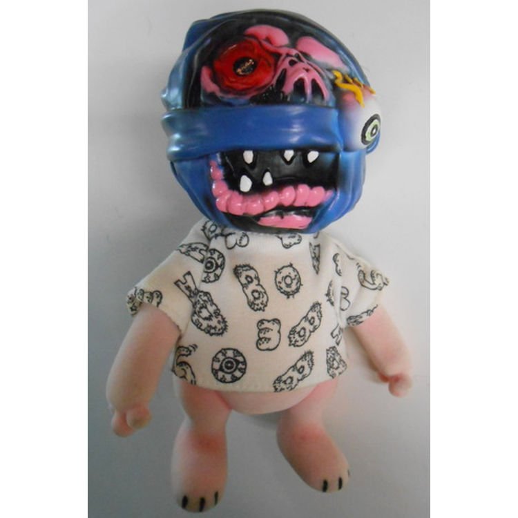 OBAKEDOG / (a ​​pink flocky element assembly / white T-shirt) fan club limitation by Secret Base