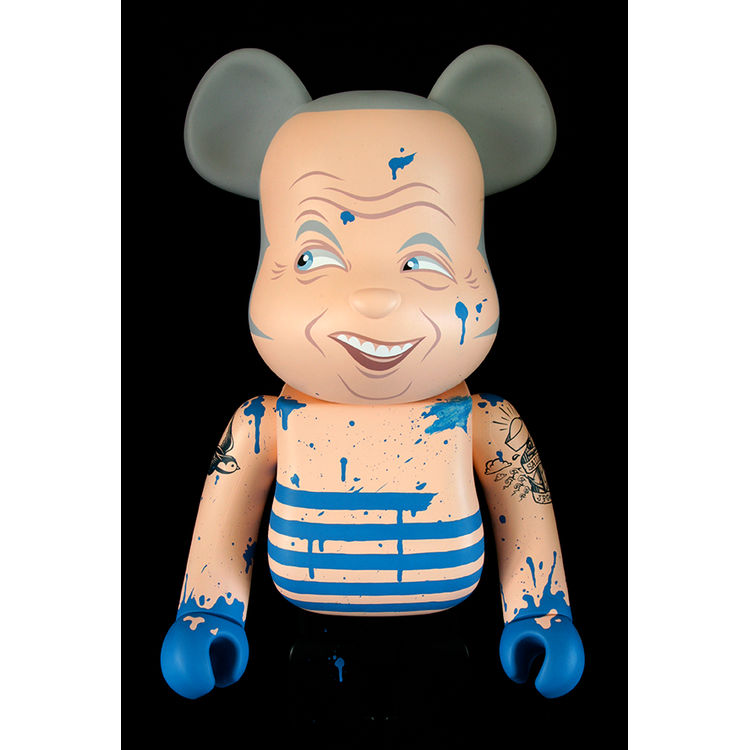 JEAN PAUL GAULTIER – custom Bearbrick 1000% by FAKIR
