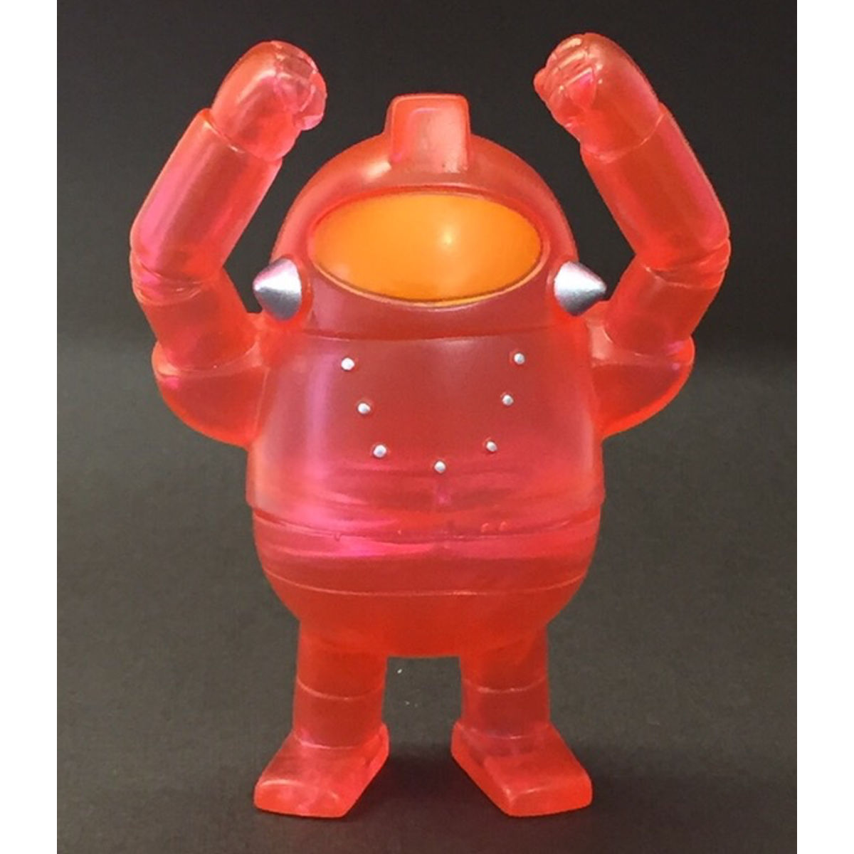 Rumble Monsters x angel abby Exclusive Mini Thirteen (Clear Red)