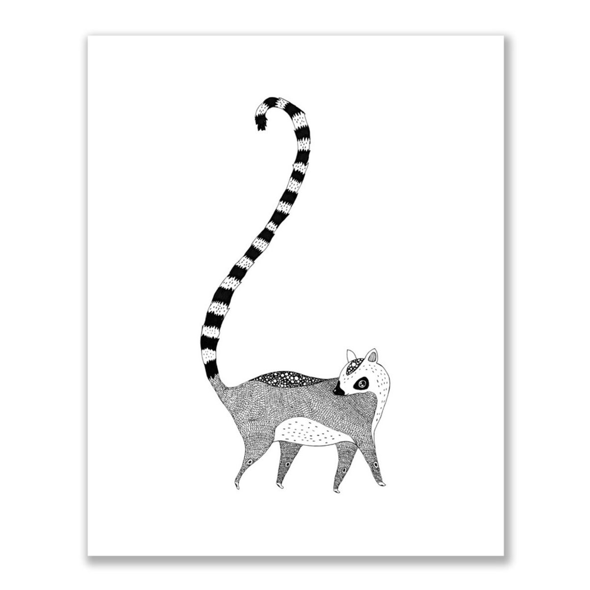 "Lemur" Print