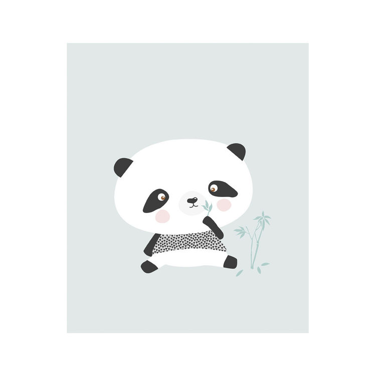 "Panda Bear" Print by MissMalagata