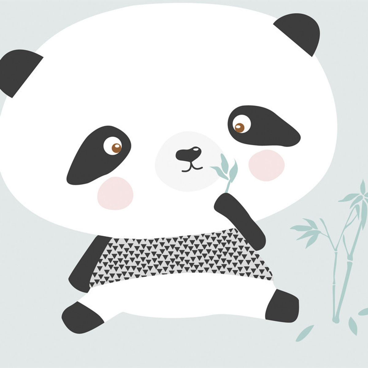 "Panda Bear" Print