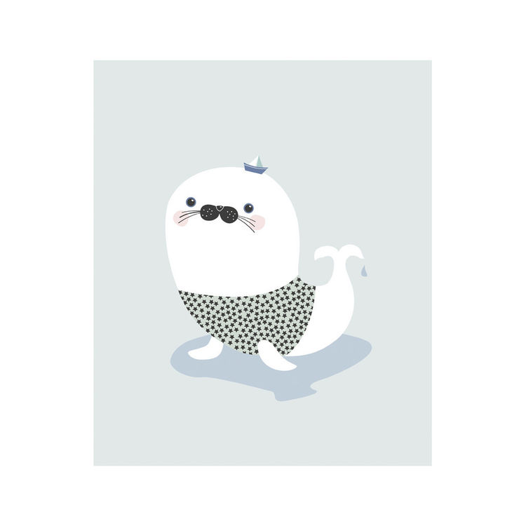 "Seal" Print by MissMalagata