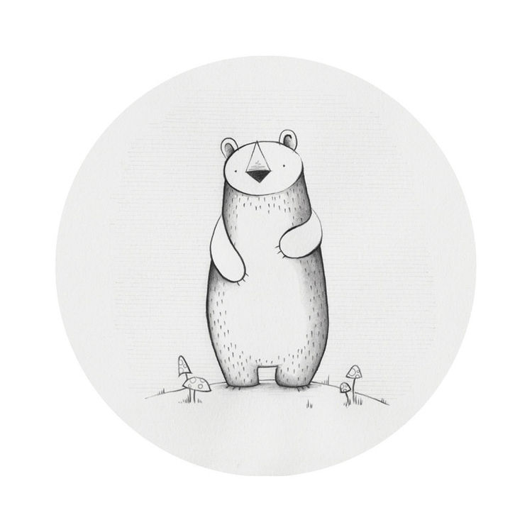 "Little Bear" Print by Mairead Murphy