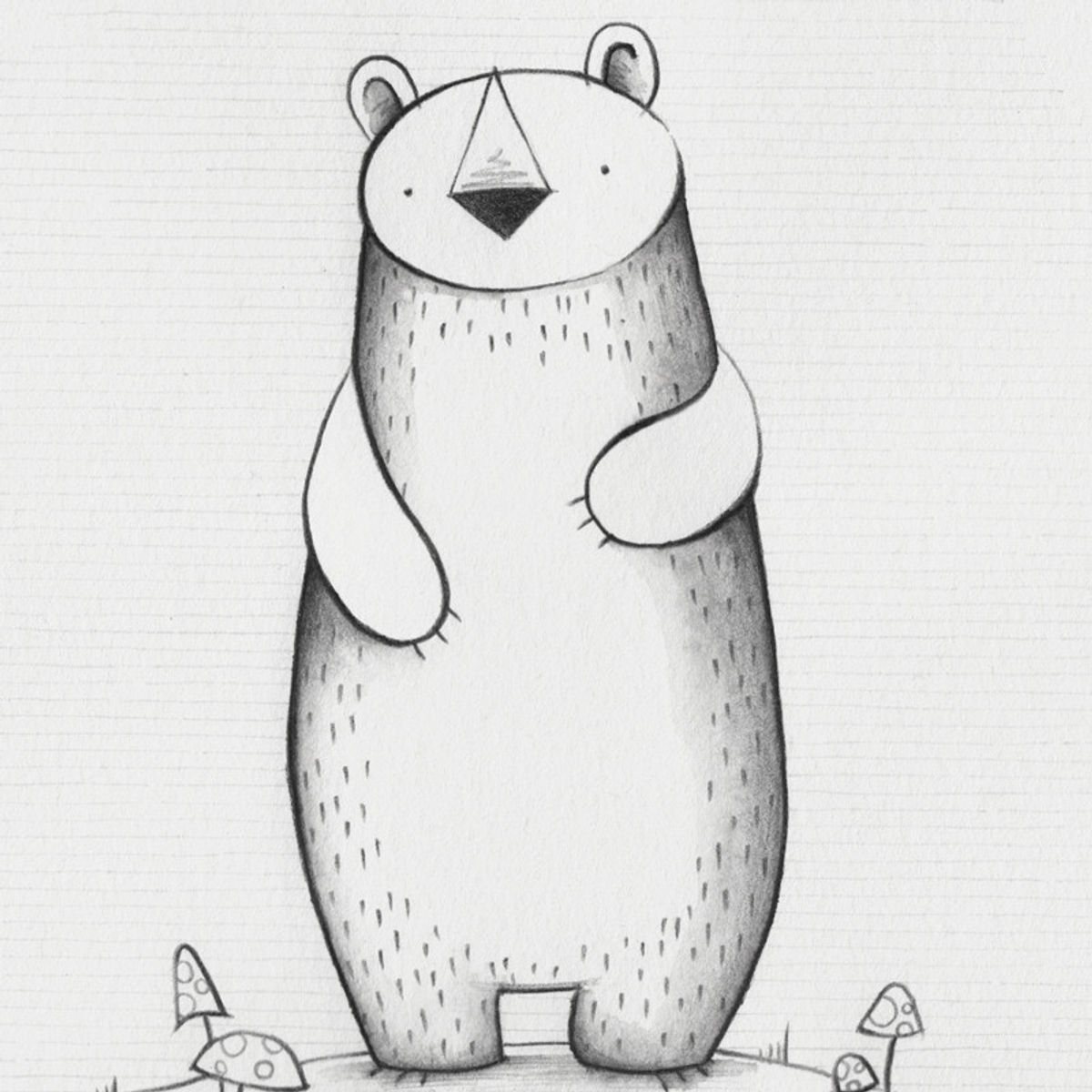 "Little Bear" Print