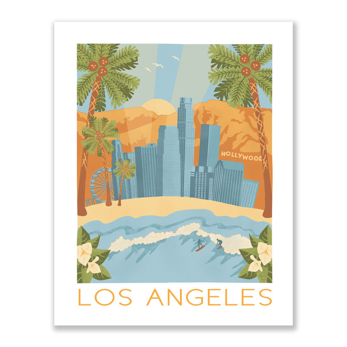 "Los Angeles" Print