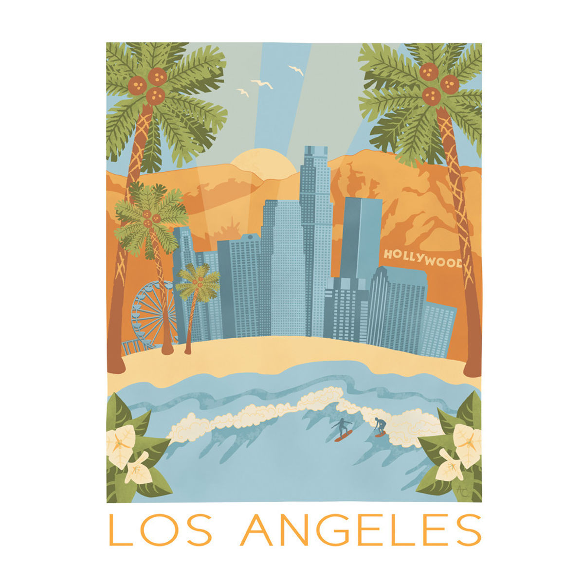 "Los Angeles" Print
