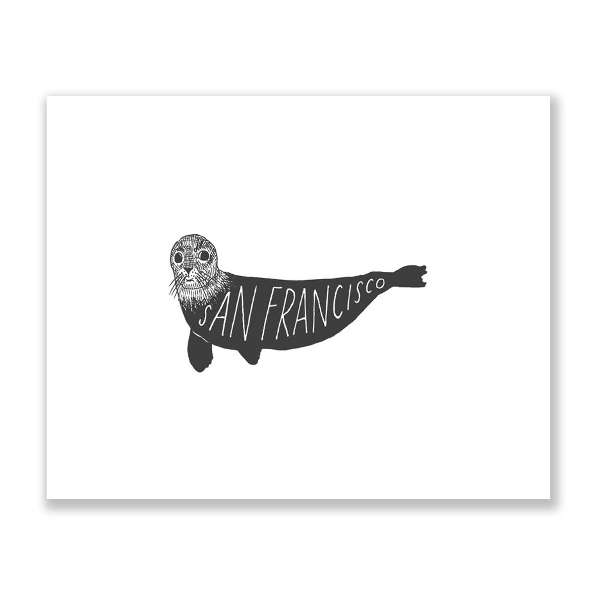 "San Francisco Seal" Print