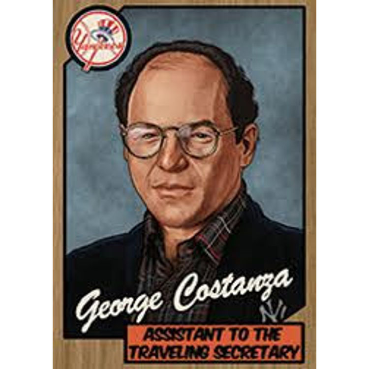 "George Costanza" Trading Card by Cuyler Smith