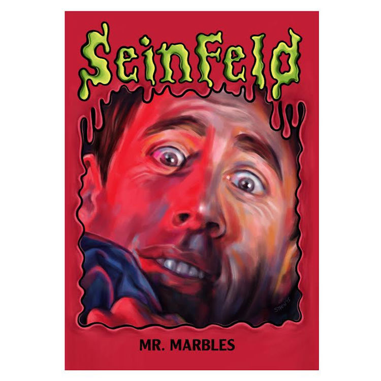 "Mr. Marbles" Print by Justine 'Steen' Pulles