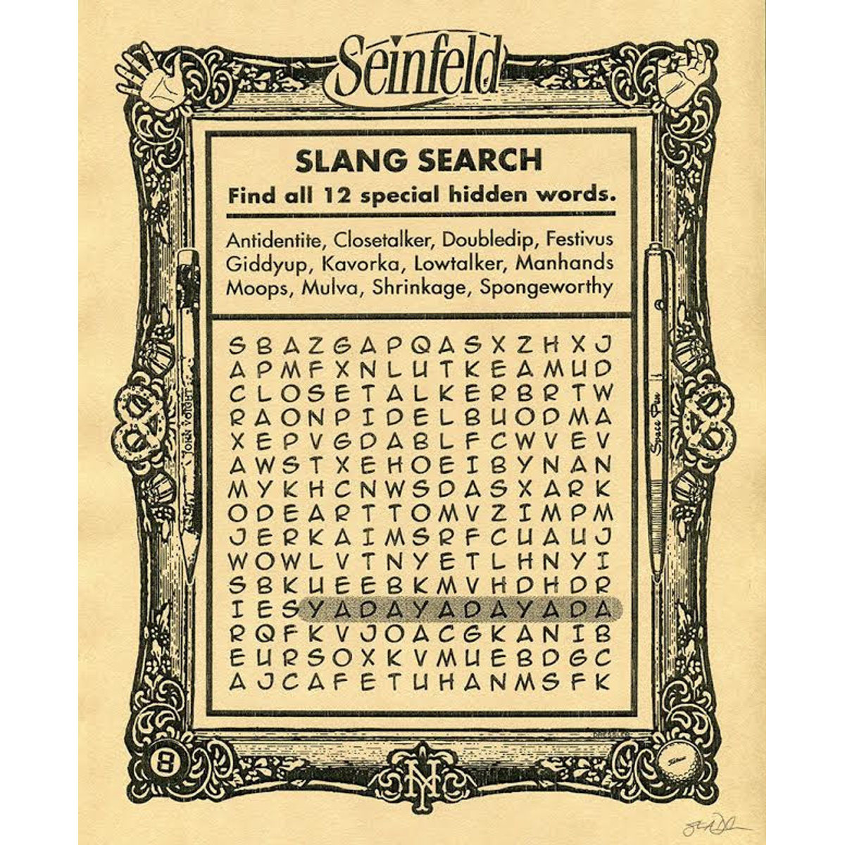 "Slang Search" Print