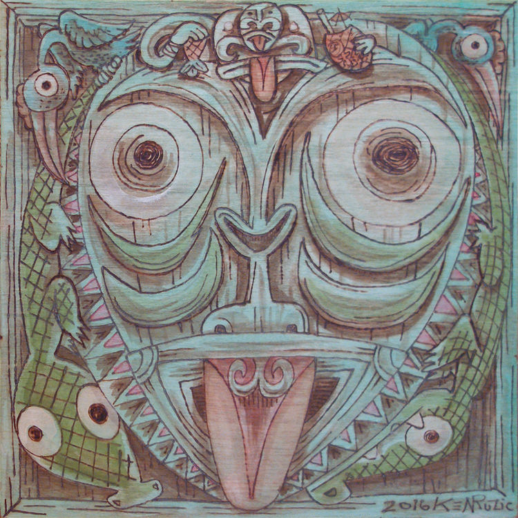 Sepik River Sentinel by Ken Ruzic