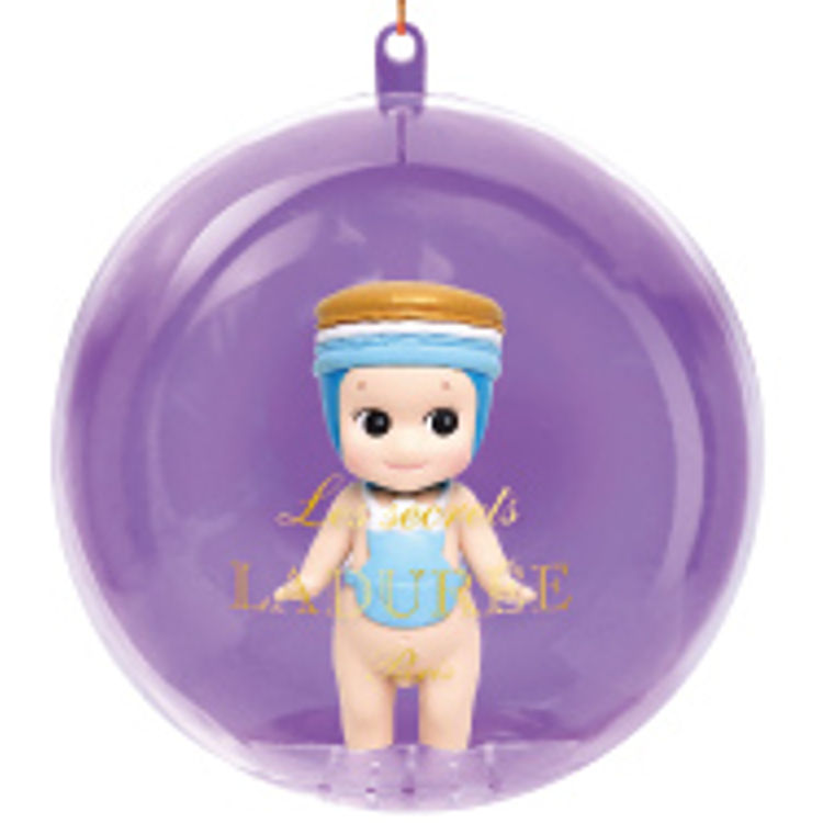 CHRISTMAS ORNAMENT LADURÉE - PÂTISSERIE COLLECTION - Macaron Jardin Bleu by Toru Soeya