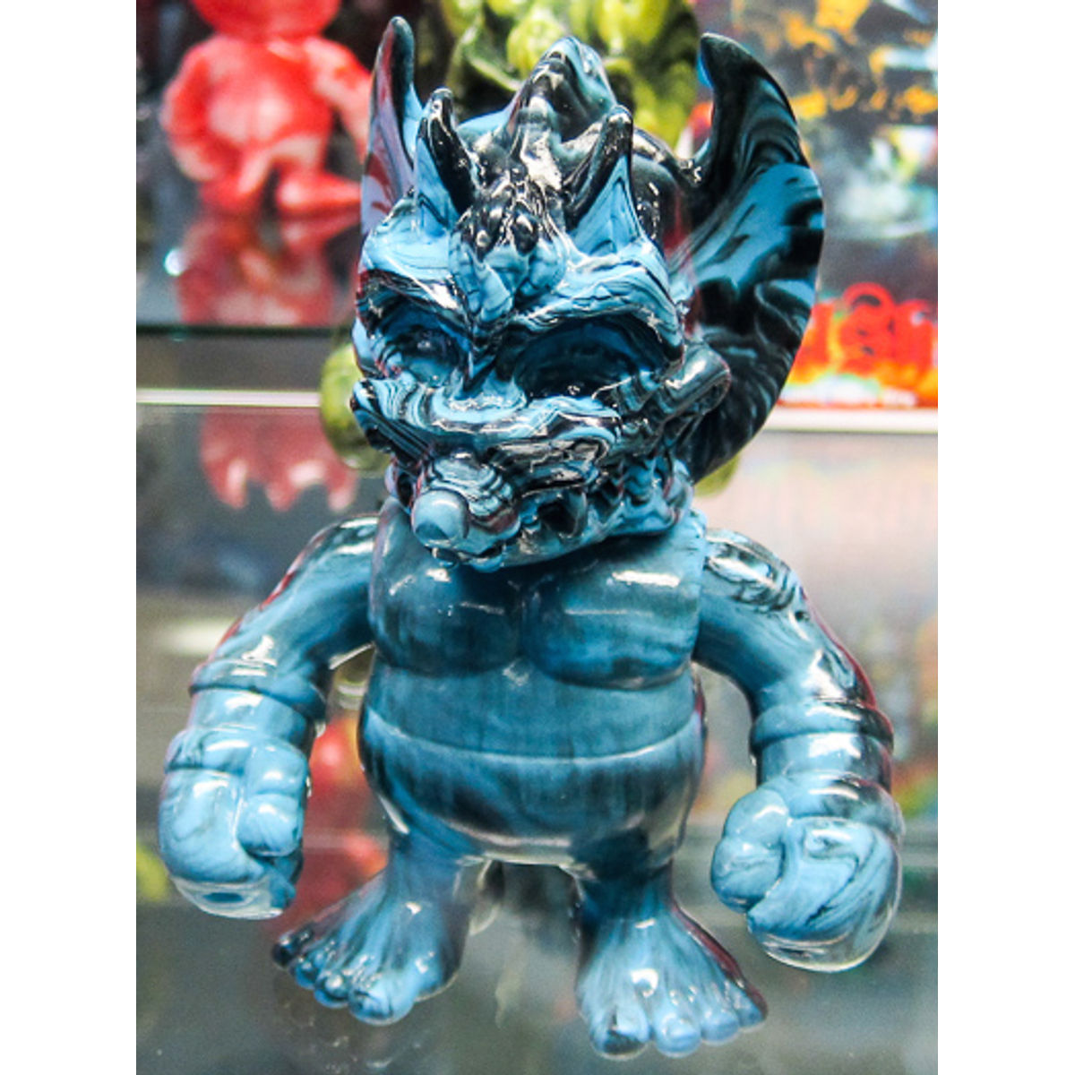 Fink Shit - blue/black marbled