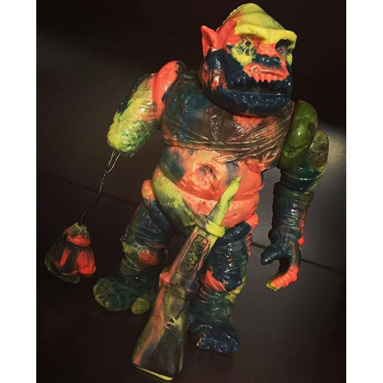 Mecha Gorilla-Ju Itamu one-off by Pushead (Brian Schroeder)