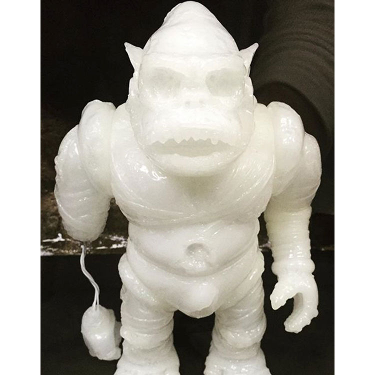 Mecha Gorilla-Ju Itamu one-off by Pushead (Brian Schroeder)