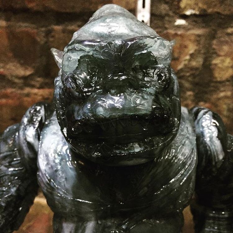 Mecha Gorilla-Ju Itamu one-off by Pushead (Brian Schroeder)