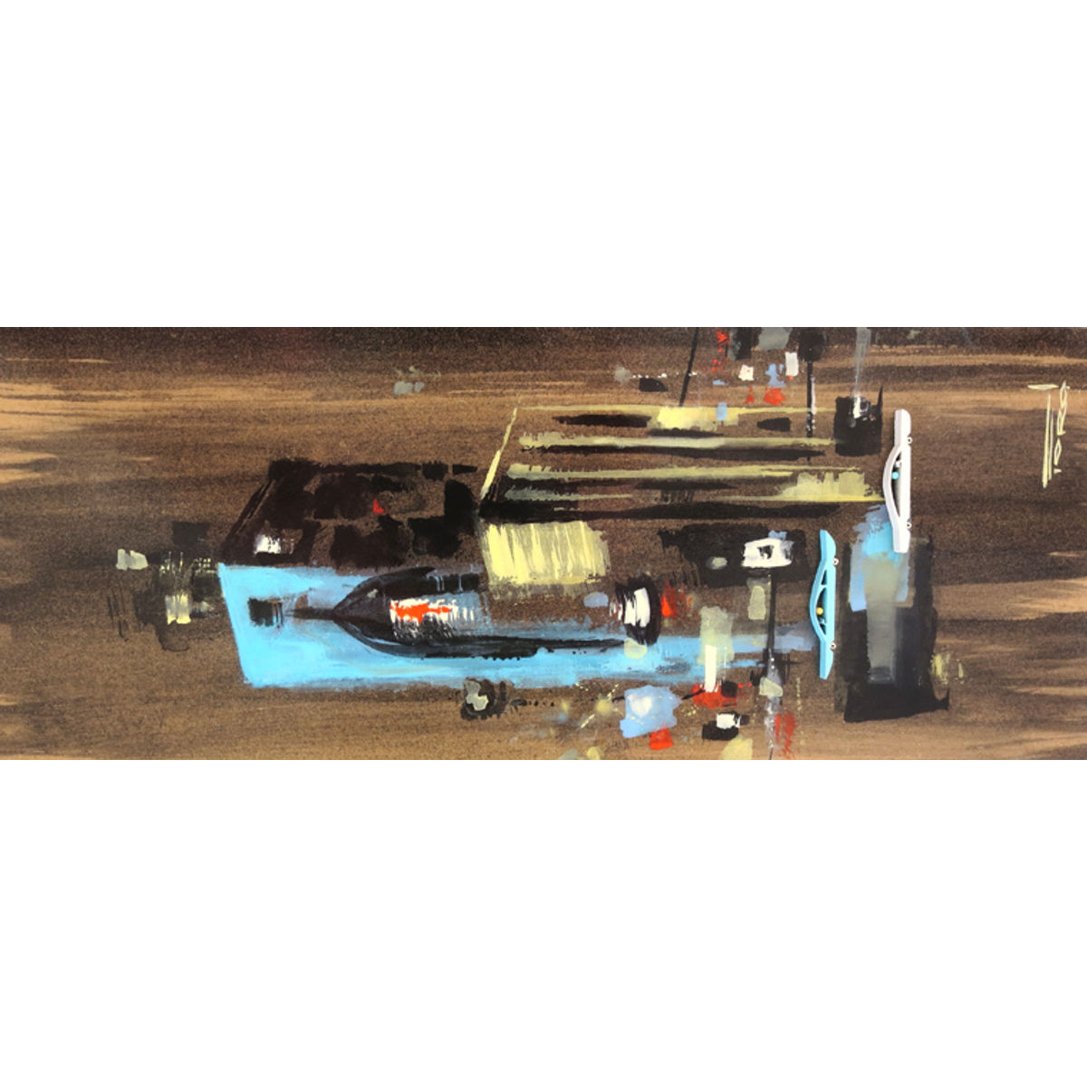 It's The Building Right After The Giant Liquor Bottle