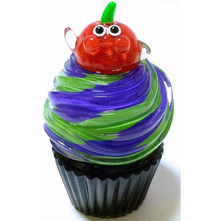 Halloween Cherry Cupcake by Aya Takeuchi