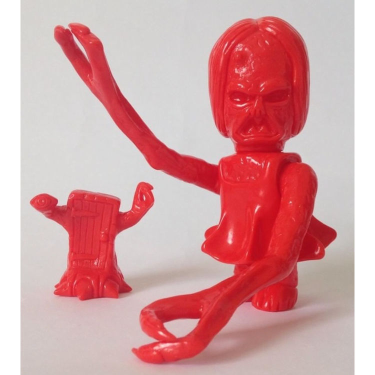 Dani the Sub-Human Girl - 1st release - unpainted red by Secret Demon Services