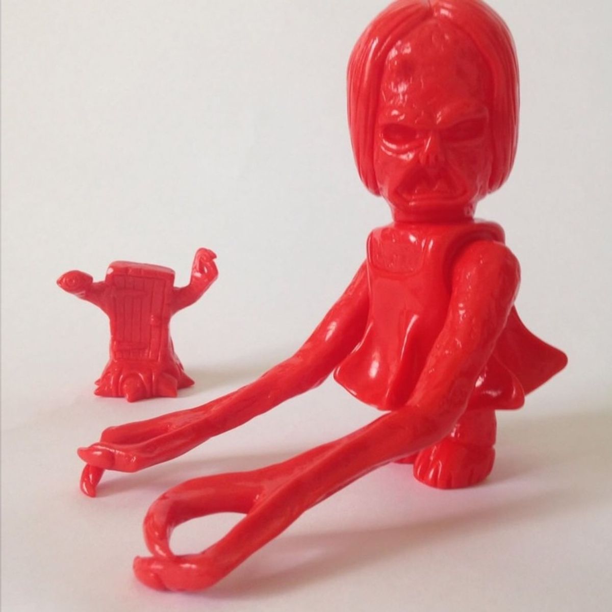 Dani the Sub-Human Girl - 1st release - unpainted red