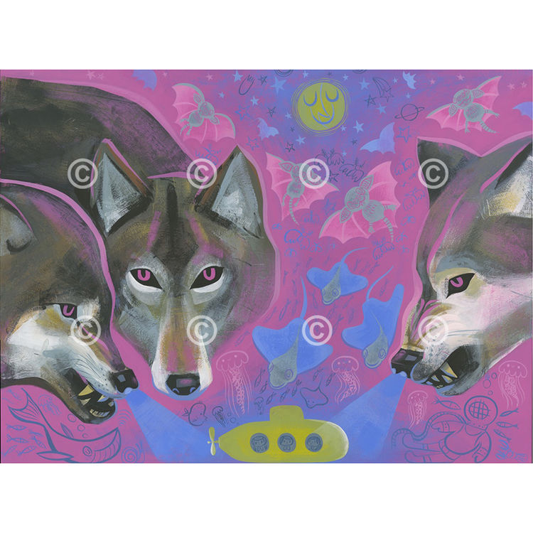 FULL MOON PARTY by Amanda Visell