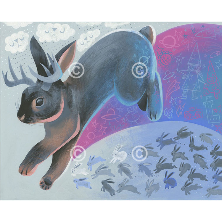 JACKALOPE TITAN by Amanda Visell