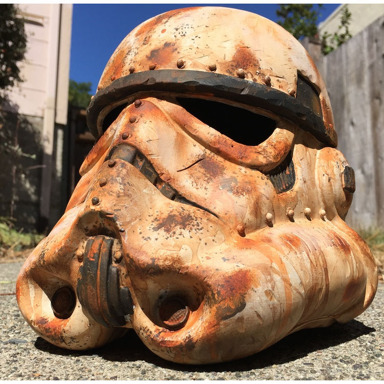 Custom Storm Trooper Vinyl helmet by DrilOne