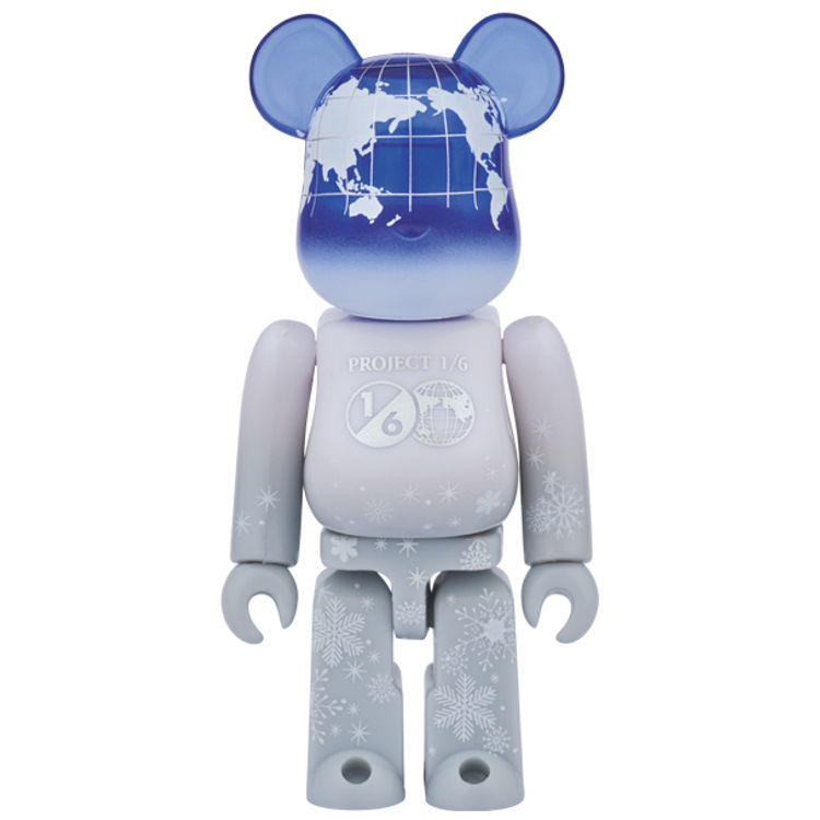 BE@RBRICK EARTH  (SNOW WHITE) 100% novelty by Medicom