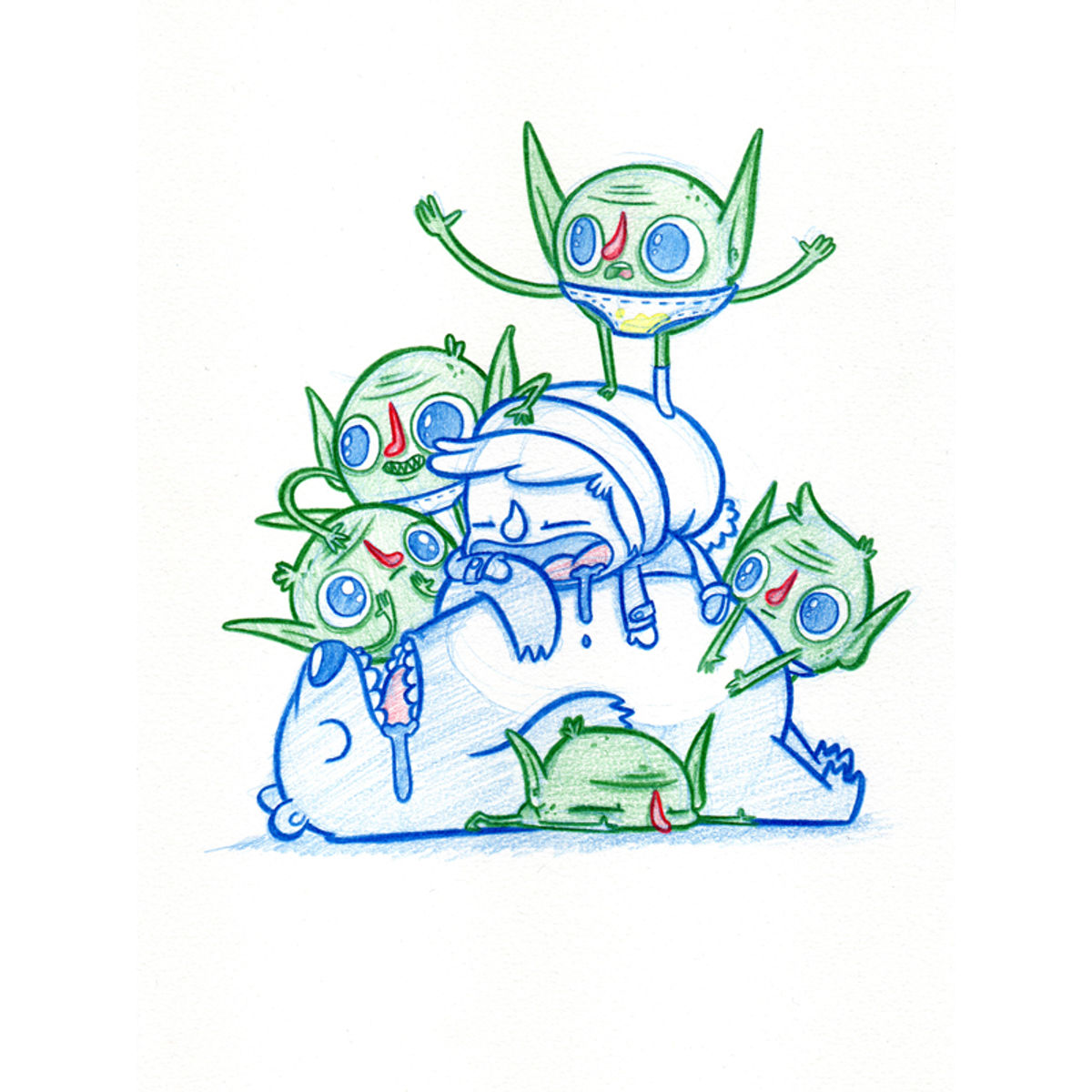 A Goblin Problem Print