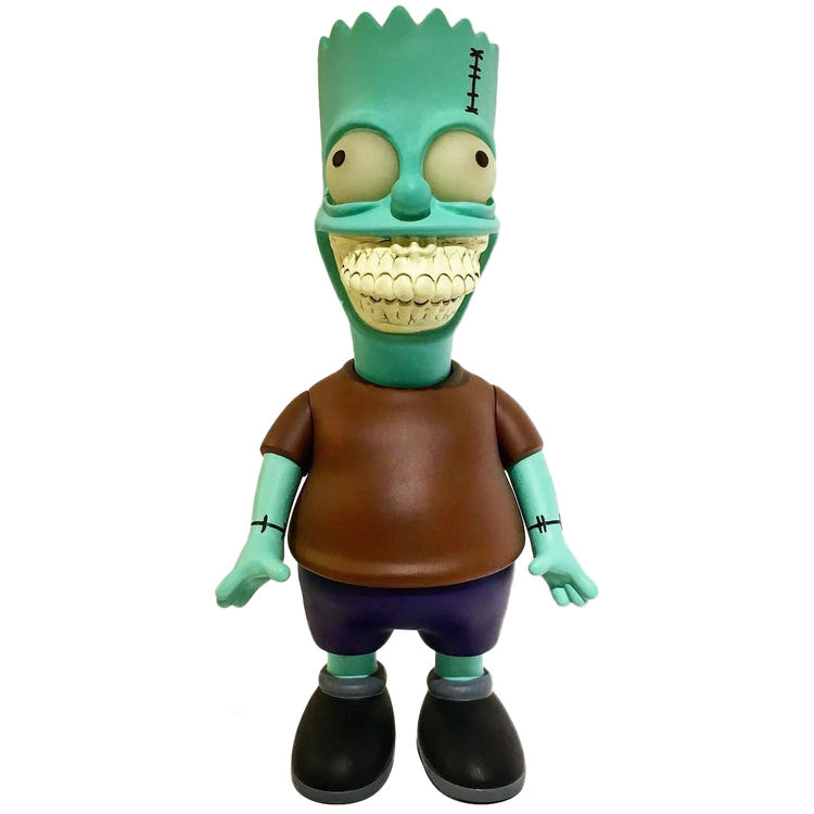 The Simpsons Tree House of Horror Bart Grin - 141-400: Bone Grin, GID eyes ( JPS Exclusive ) by Ron English
