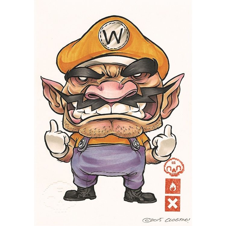 "WARIO" - The Only Power You Will Need Series by Clogtwo