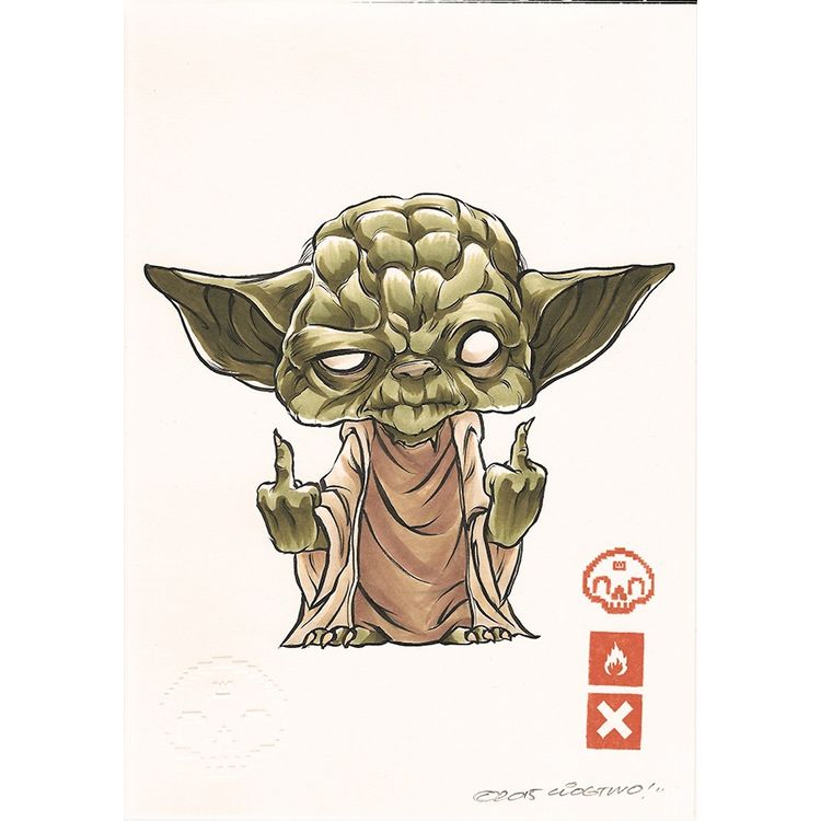 "YODA" - The Only Power You Will Need Series by Clogtwo