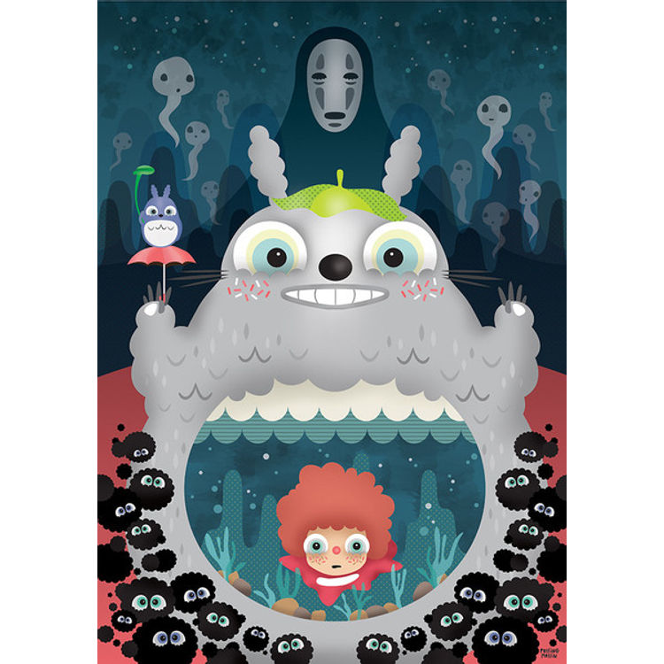 Totoro's Tummy by Puffingmuffin