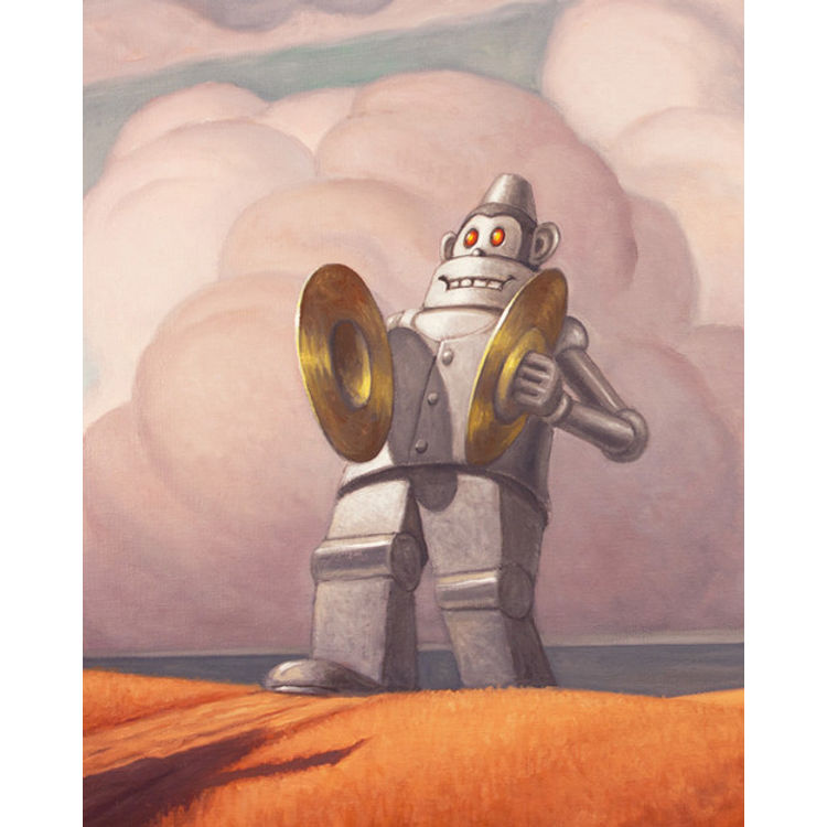 "Monkeybot" Canvas Print by mark bryan
