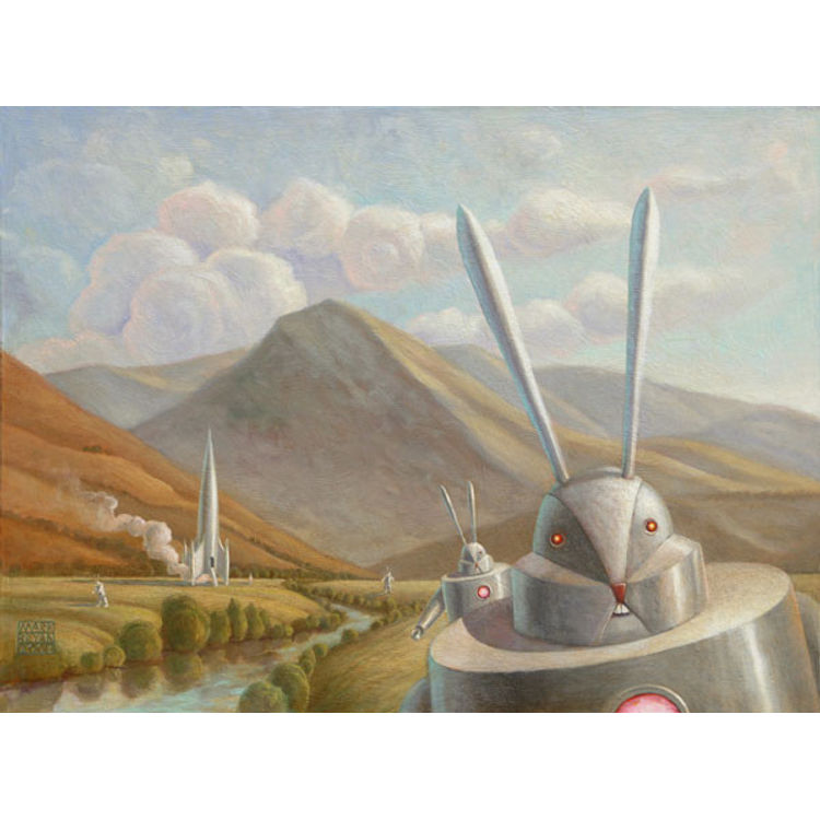 "Plein Air Incident #2" Canvas Print by mark bryan