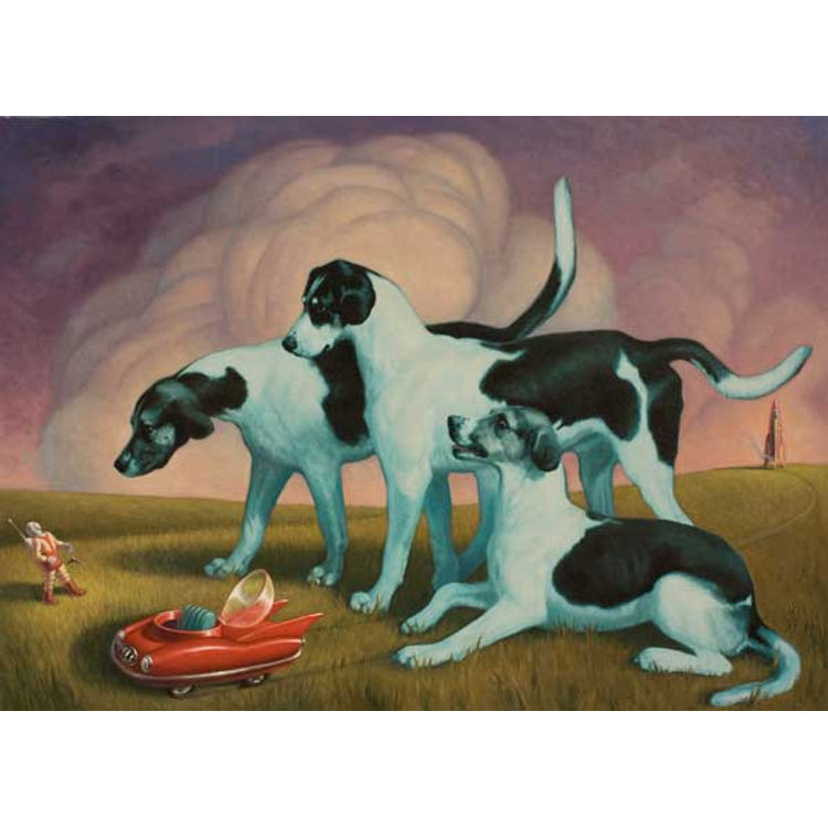 "The Visitor" Canvas Print by mark bryan