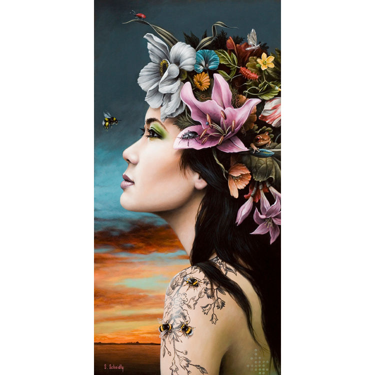 Plant Goddess by Scott Scheidly