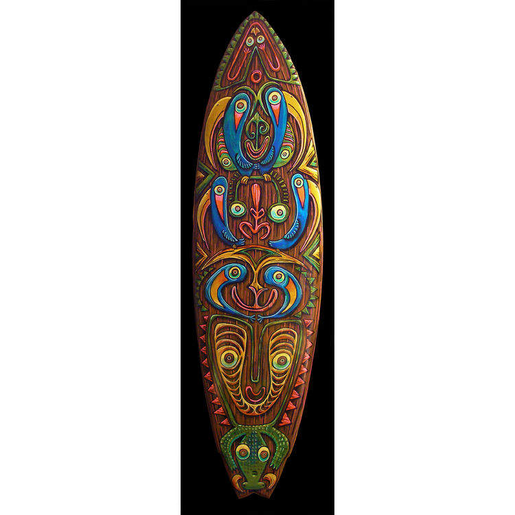 Sepik River Totem by Ken Ruzic
