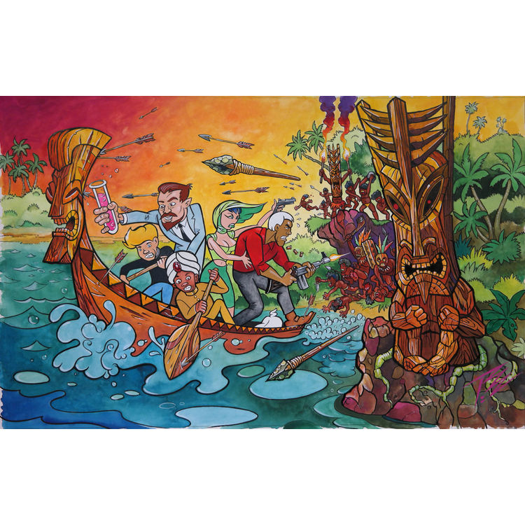 The Tiki Village terror by The Pizz