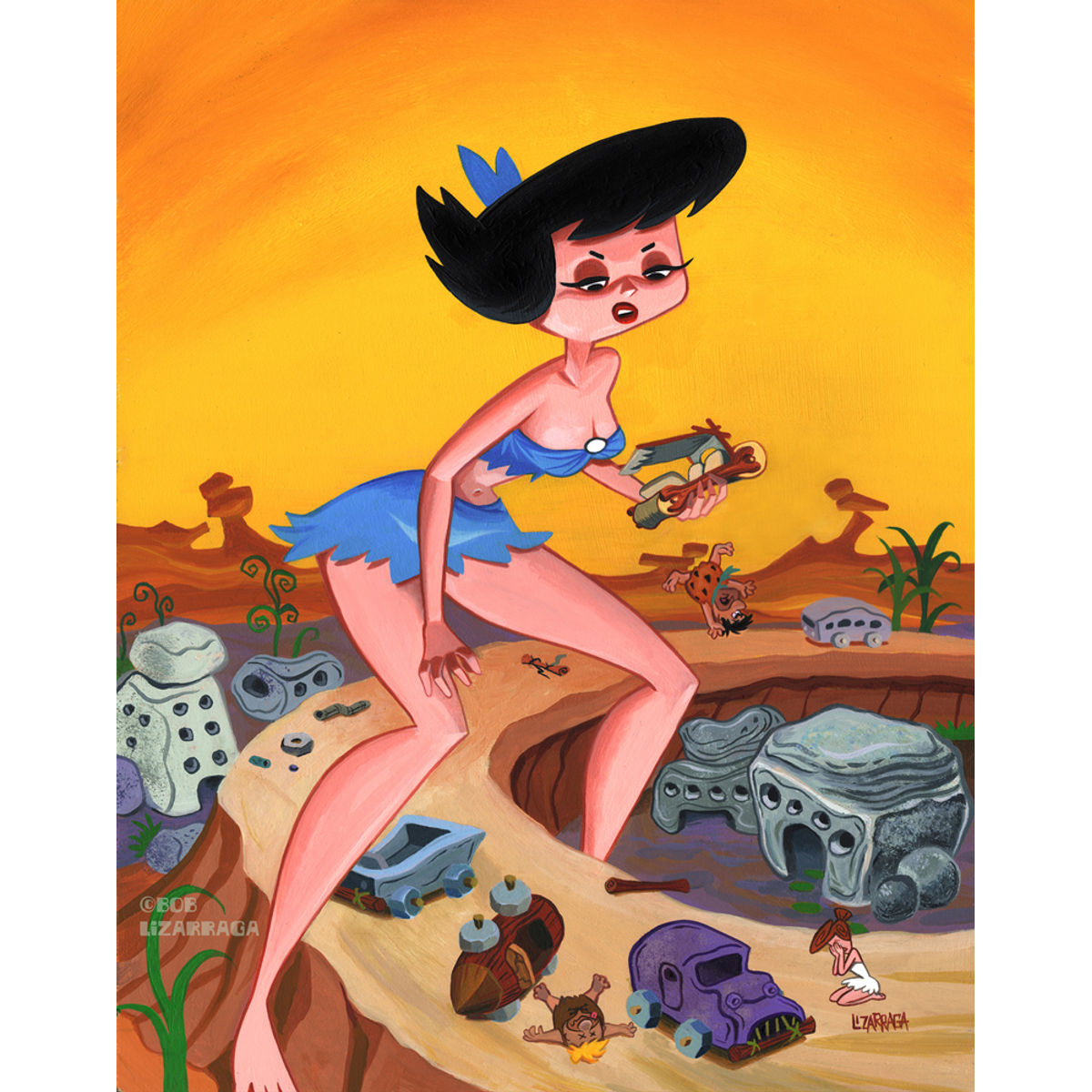 Attack of The 50Ft Betty Rubble