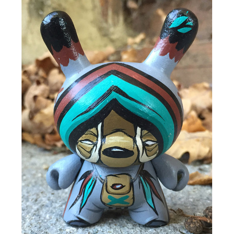 Custom 3" Dunny (Kub Kachina) by Mike Fudge