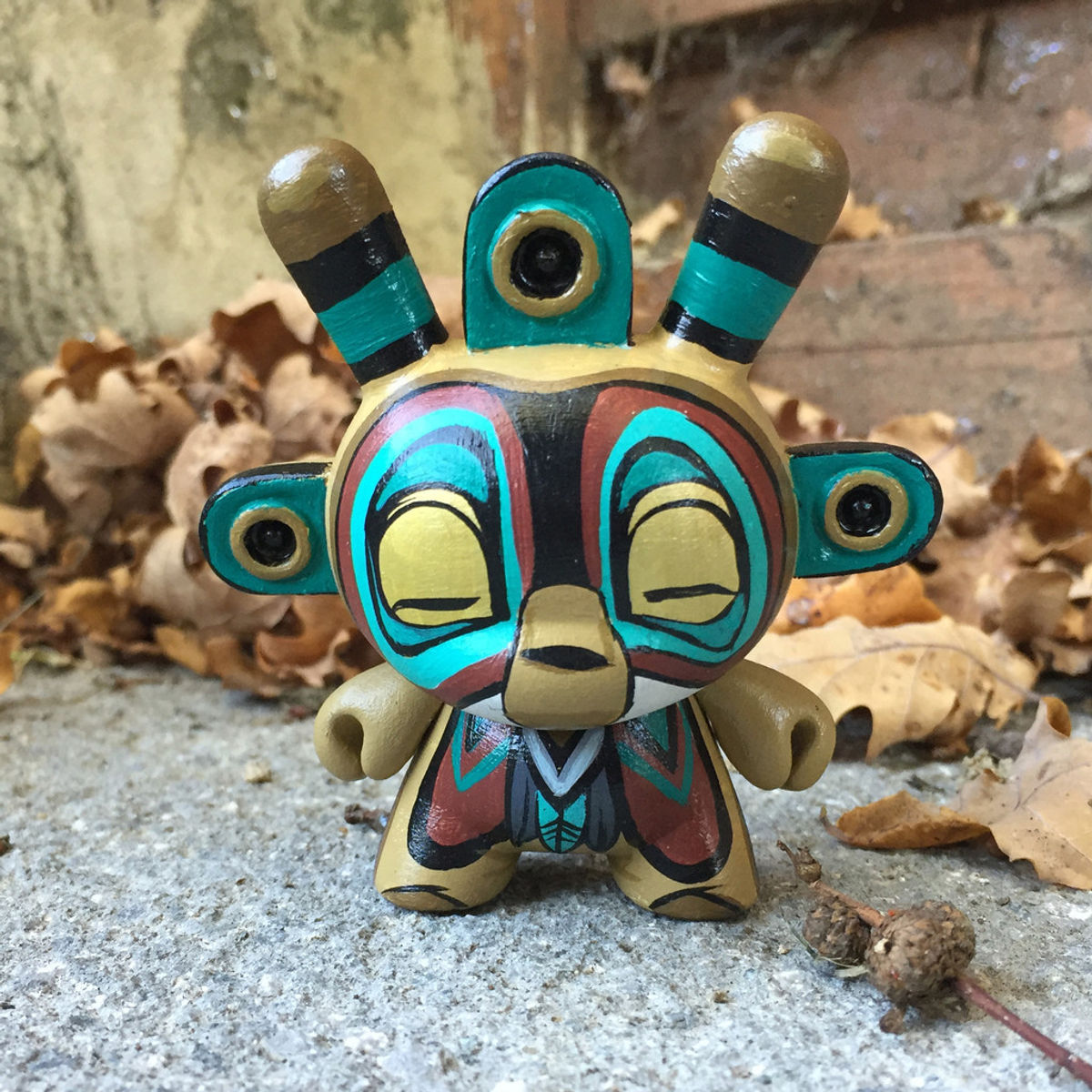 Custom 3" Dunny (Void Kachina)