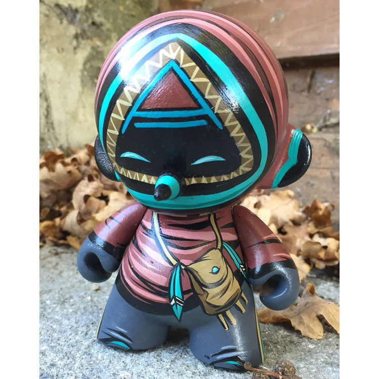 Custom 4" Munny (Kama Kachina) by Mike Fudge