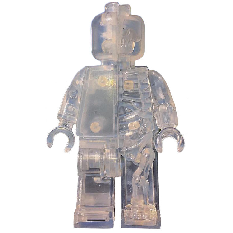 Micro Anatomic - Clear ( STGCC : 2015 Exclusive ) by Jason Freeny