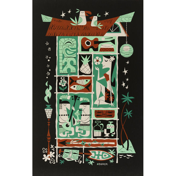 Tiki Hut by Derek Yaniger