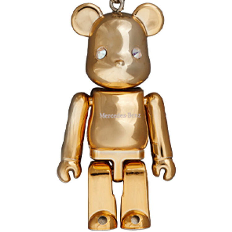 BE@RBRICK 70% Mercedes-Benz - Gold by Medicom