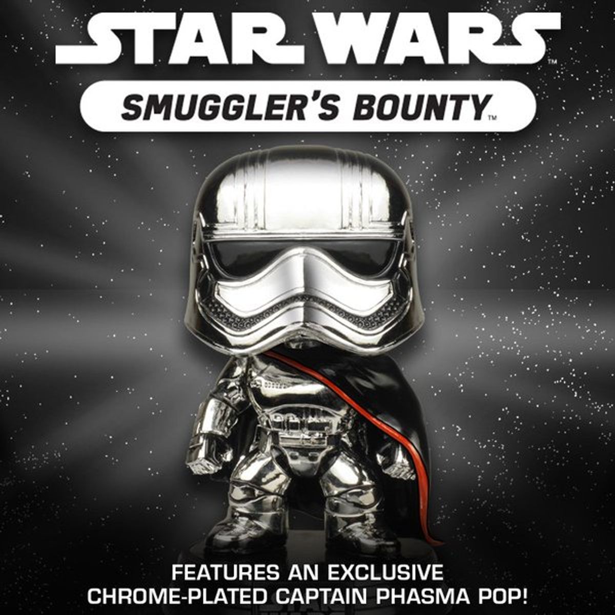 Chrome-Plated Captain Phasma : Star Wars Episode VII: The Force Awakens