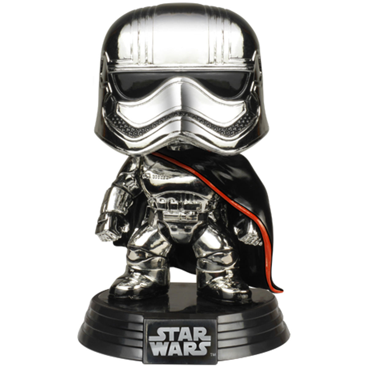 Chrome-Plated Captain Phasma : Star Wars Episode VII: The Force Awakens